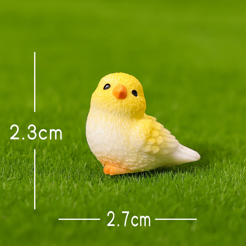 Objella - Playful Cockatiel Pose Miniature Ornament