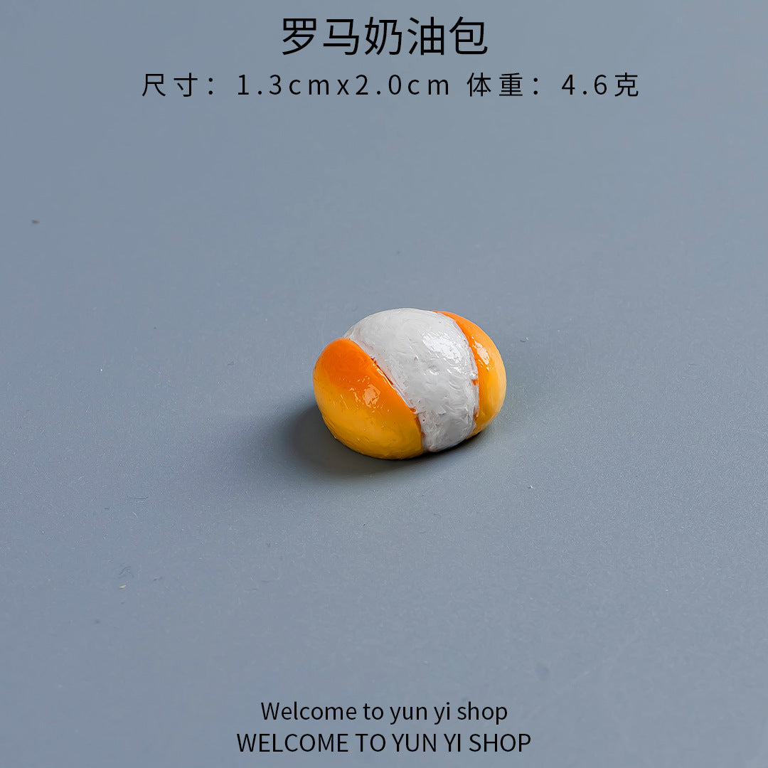 仿真日式美食面包食玩微景观创意娃娃屋装饰品配件微缩迷你小摆件