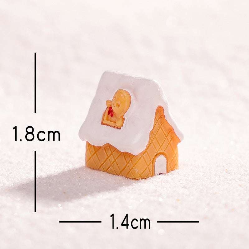 Objella - Festive Snow House Miniature Ornament