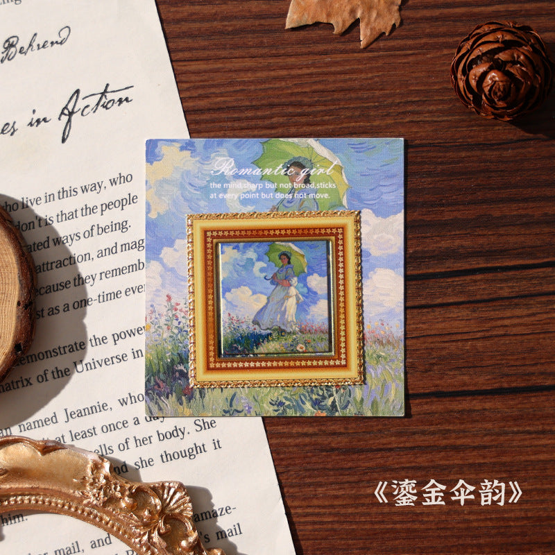 Novellea - Scenic-Art Raised-Frame Bookmark