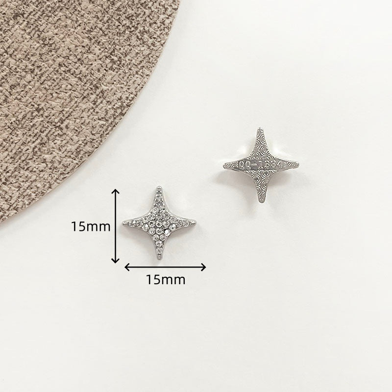 Chivy - Faceted Two-Shape Star Embellishment Accessory