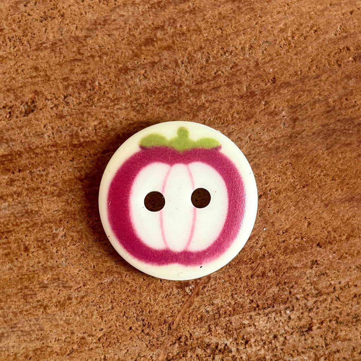 Bunli - DIY 10 Pack Colorful Fruit-Print Round Button