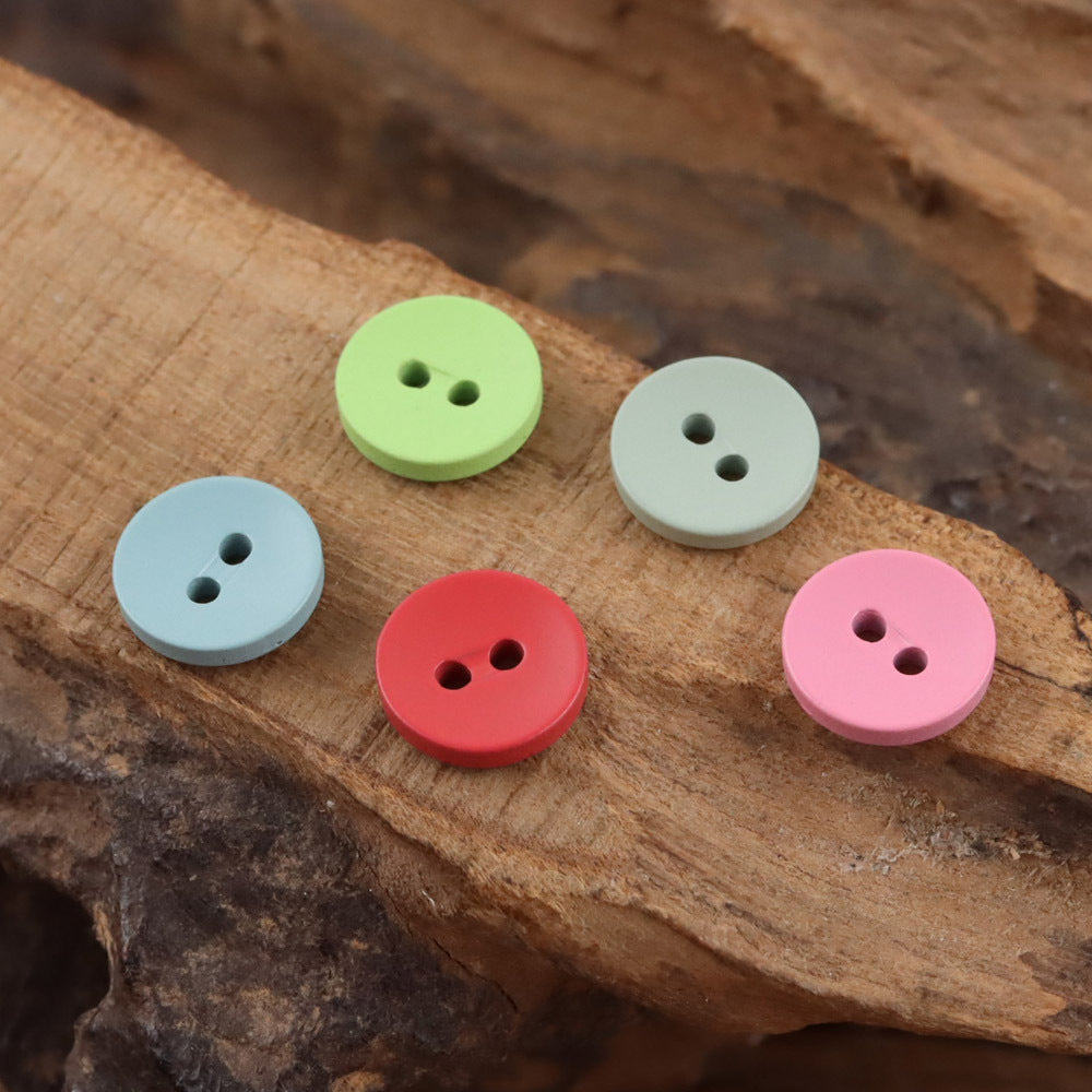 Bunli - DIY 10 Pack Bowl Shape Two Hole Button