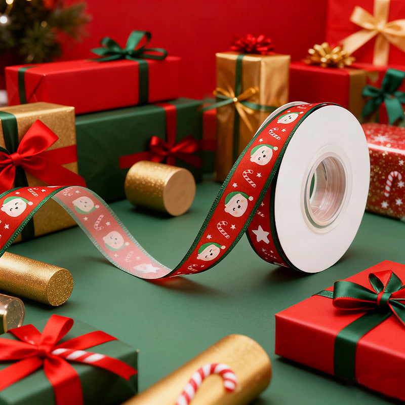 Rivora - Red Christmas Character Ribbon