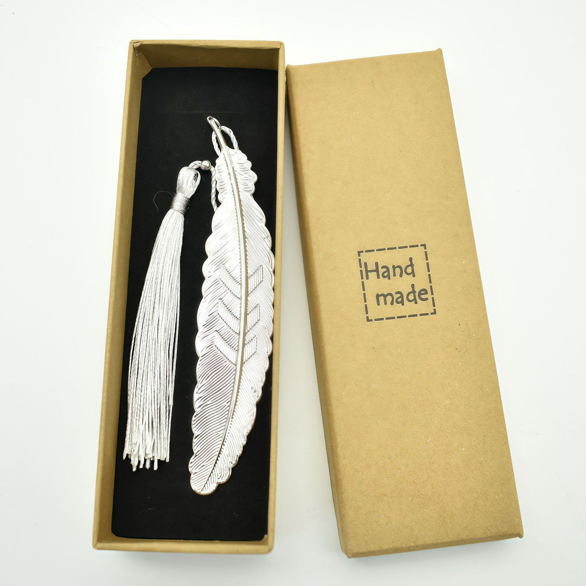 Novellea - Feather-Vein Butterfly-or-Tassel Bookmark