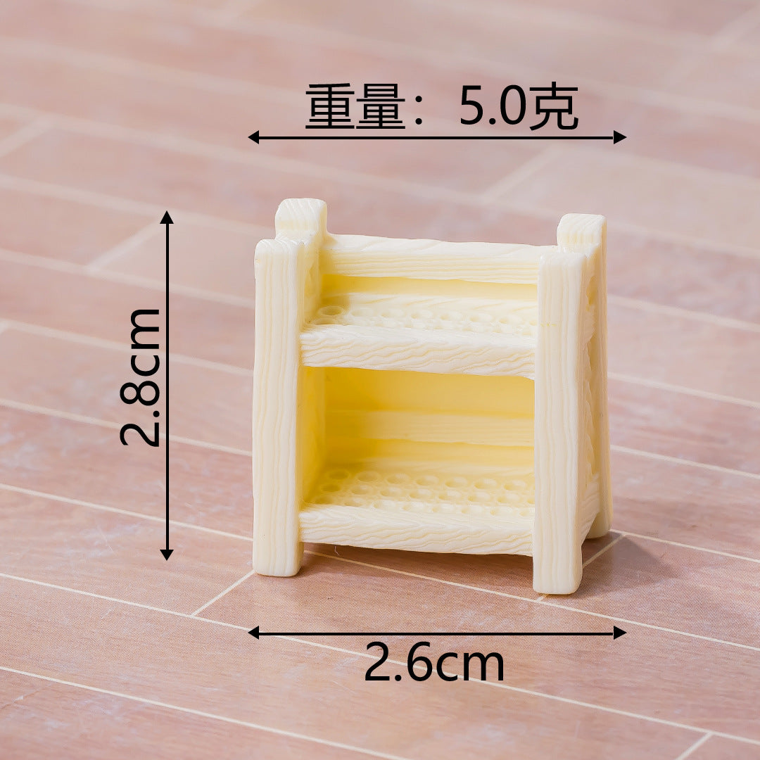 微景观创意森系小屋家具 diy娃娃屋装饰品园艺造景摆件迷你桌面摆