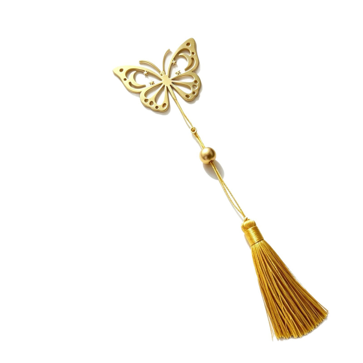Novellea - Botanical-Winged Openwork Bookmark
