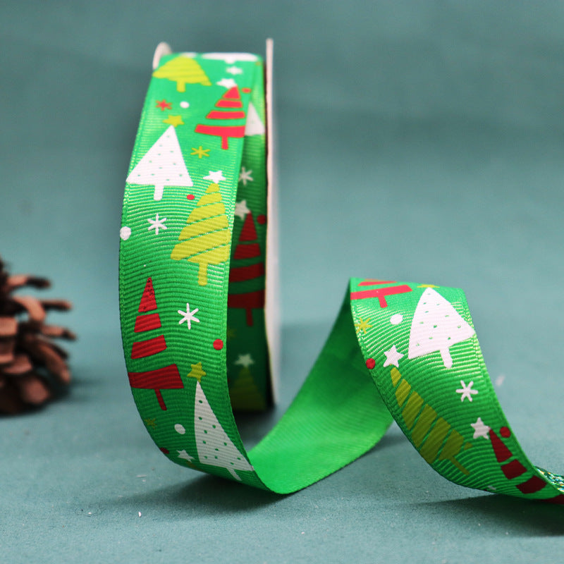 Rivora - Christmas Character Print Ribbon