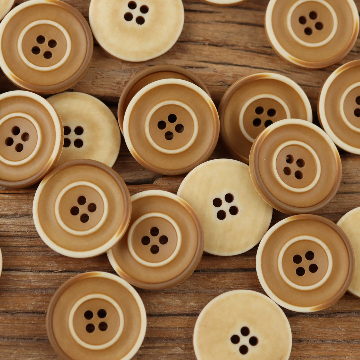 Bunli - DIY 10 Pack Color-Range Round Button