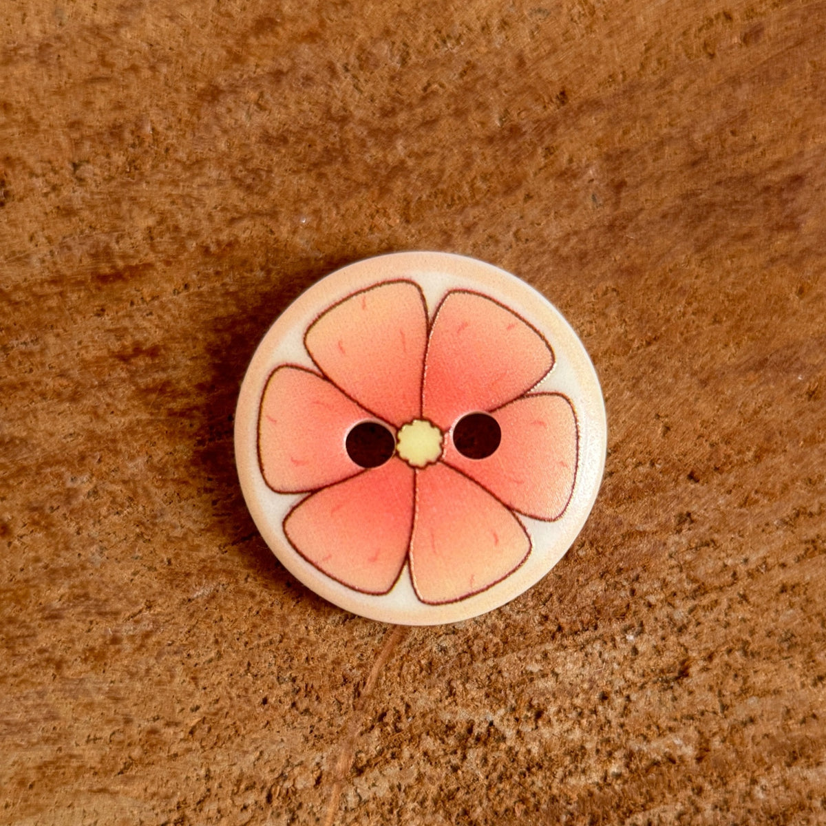 Bunli - DIY 10 Pack Colorful Mixed-Pattern Round Button