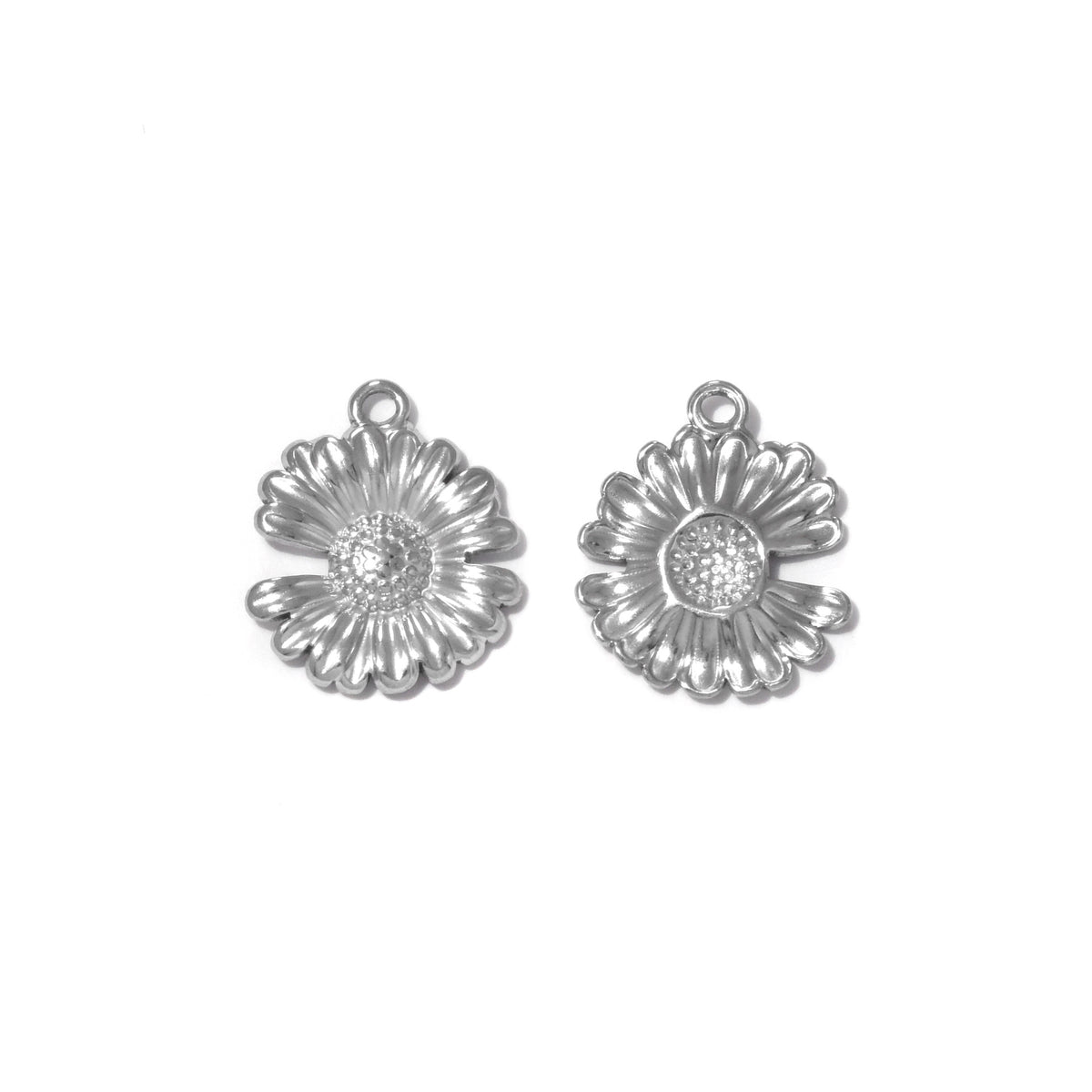Elvane - Daisy Head and Stemmed Flower Pendant Only