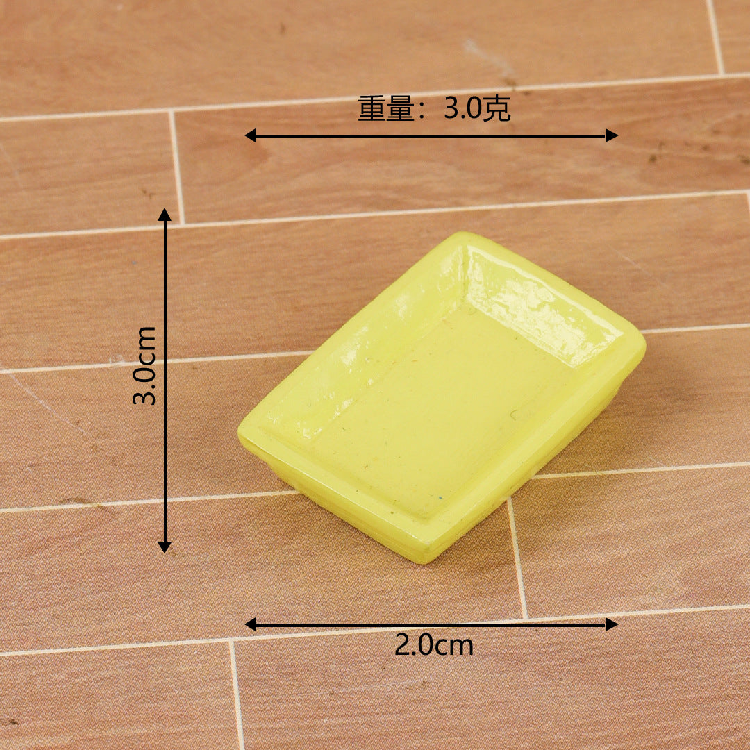 微景观创意仿真食玩中式传统早茶餐 diy装饰品微缩迷你树脂小摆件