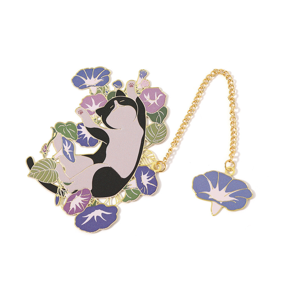 Novellea - Cat-Pose Chain-or-Tassel Bookmark