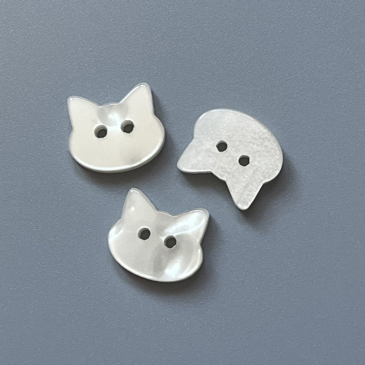 黑色小猫扣子猫咪可爱纽扣卡通动物童装毛衣手工DIY配件装饰扣