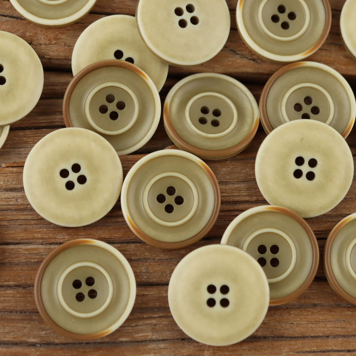 Bunli - DIY 10 Pack Color-Range Round Button