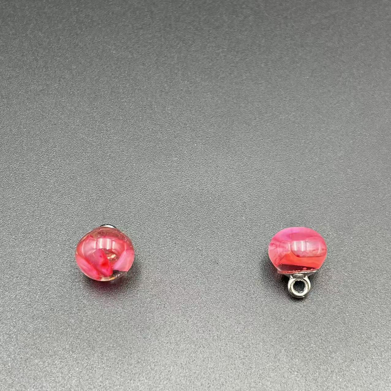 纽扣半圆贝壳馒头金属脚衬衫开衫饰品旗袍扣子10mm