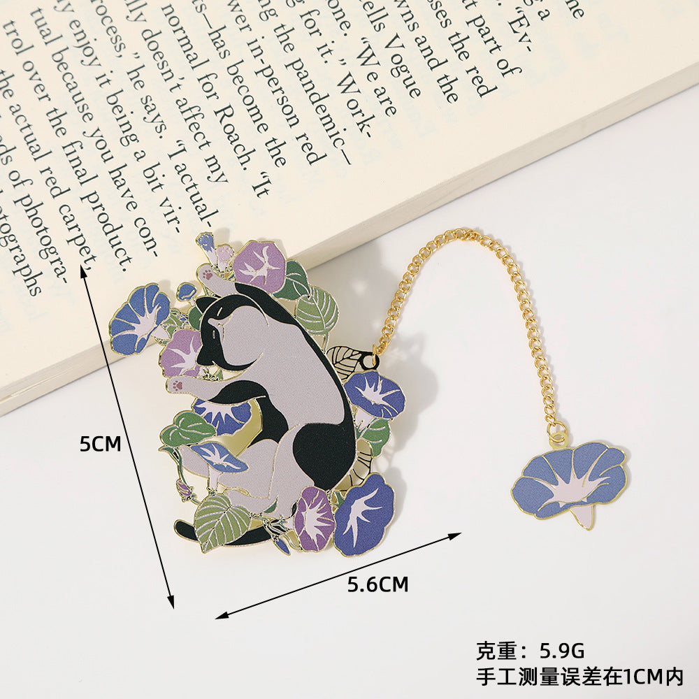 Novellea - Cat-Pose Chain-or-Tassel Bookmark