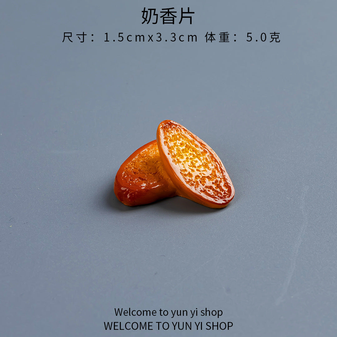 仿真日式美食面包食玩微景观创意娃娃屋装饰品配件微缩迷你小摆件