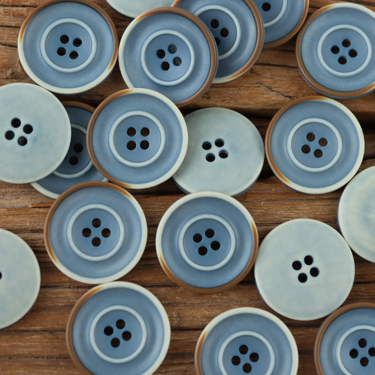 Bunli - DIY 10 Pack Color-Range Round Button