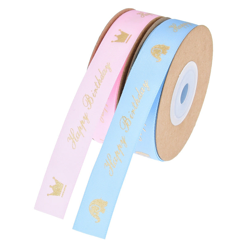 Rivora - Happy-Birthday Pink-and-Blue Ribbon