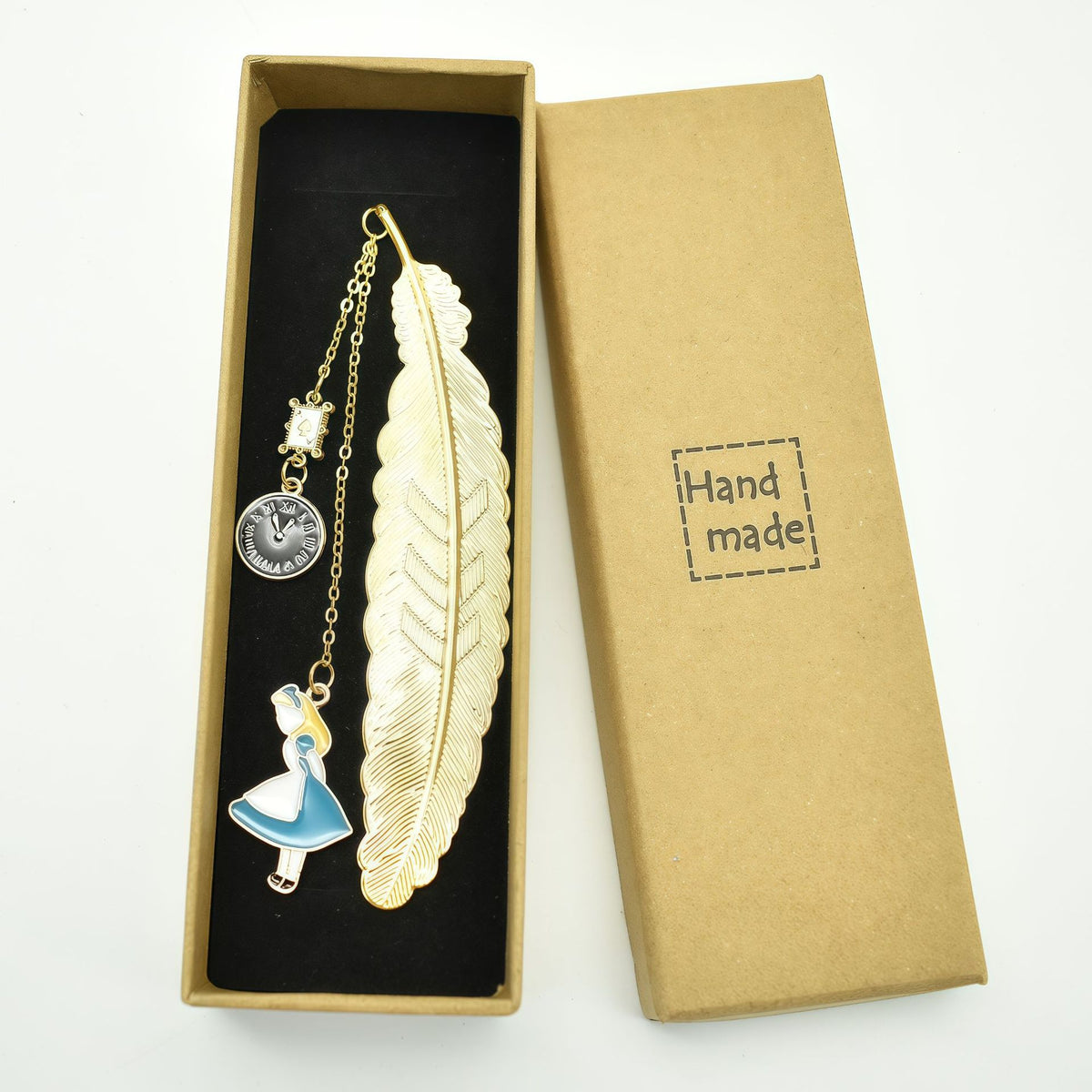 Novellea - Feather-Vein Butterfly-or-Tassel Bookmark