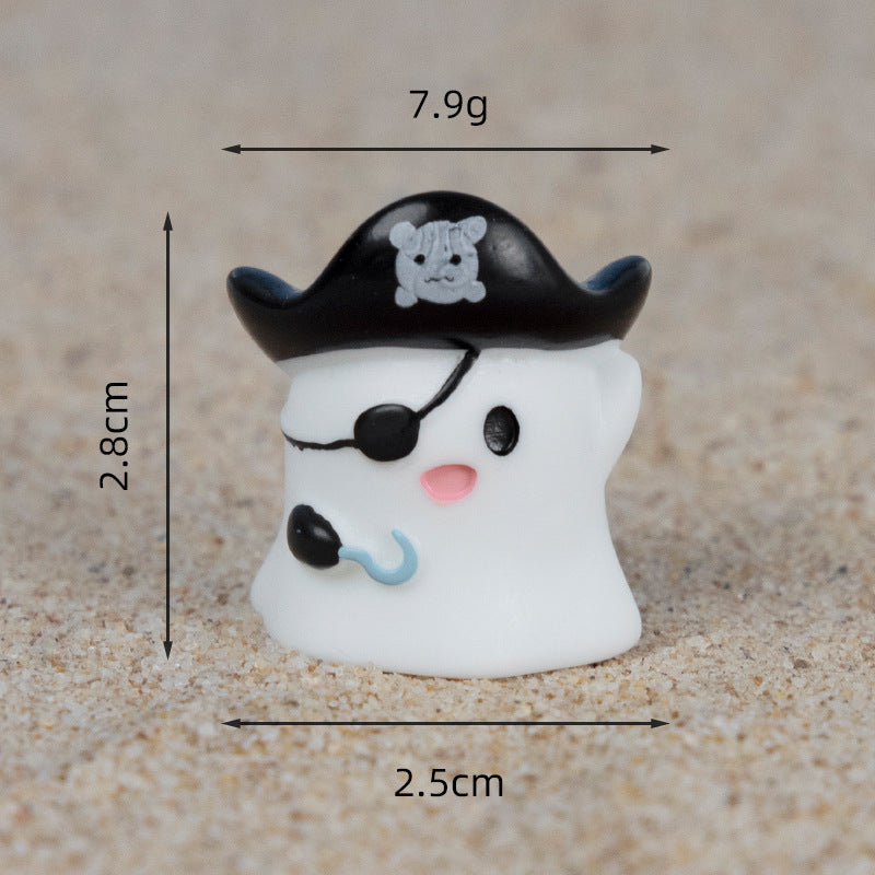 Objella - Pirate Ghost Treasure Miniature Ornament