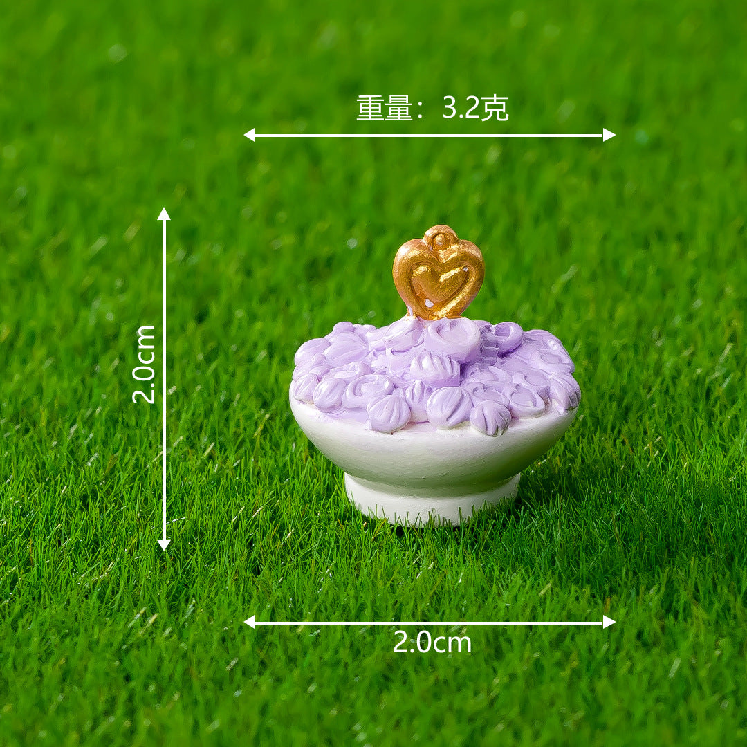 微景观创意摆件西式婚礼场景 diy装饰品微缩造景车载办公桌小摆件