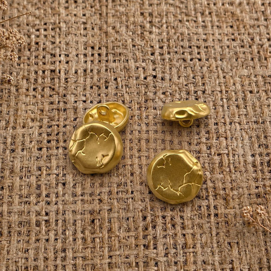 Bunli - DIY 10 Pack Irregular Branching-Groove Buttons