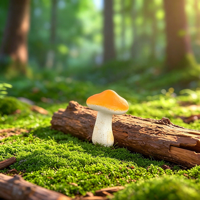 蘑菇苔藓缸造景DIY材料 迷你场景配件树脂工艺品 装饰摆件