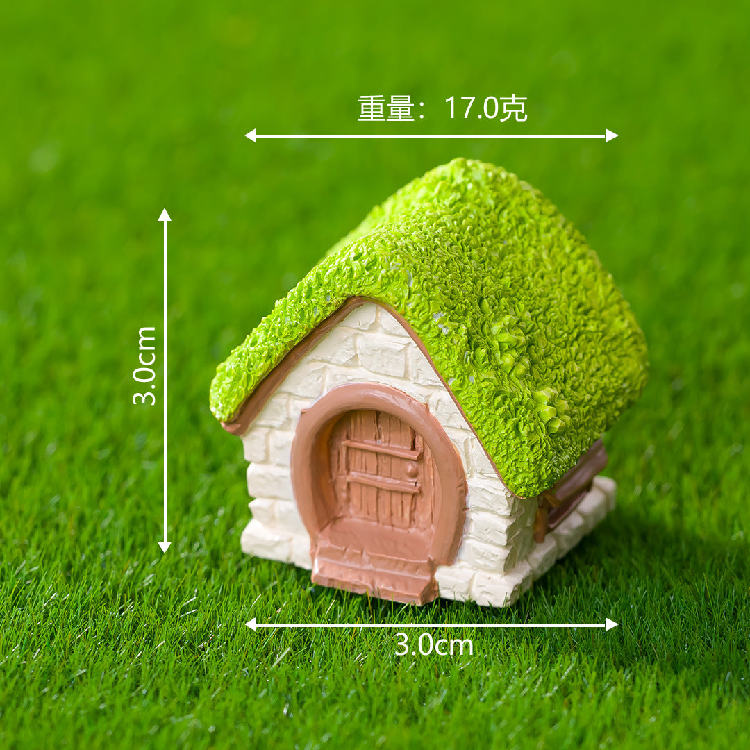 苔藓微景观创意治愈小森林 diy园艺造景装饰品配件摆设桌面小摆件