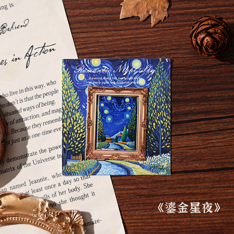 Novellea - Scenic-Art Raised-Frame Bookmark