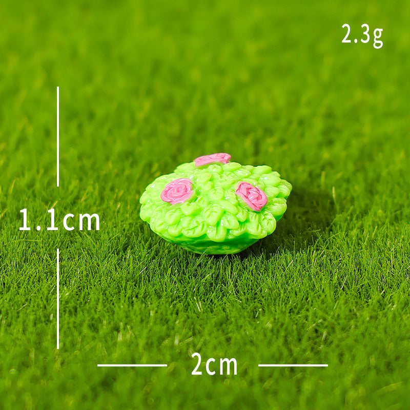 Objella - Flower Garden Scene Miniature Ornament