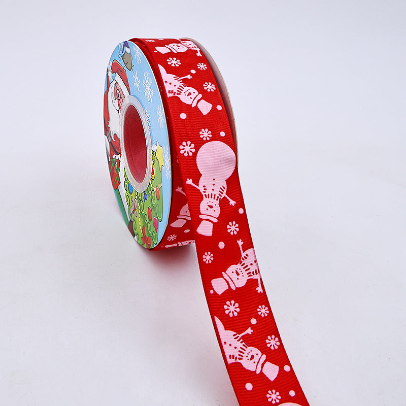 Rivora - Christmas Character Print Ribbon