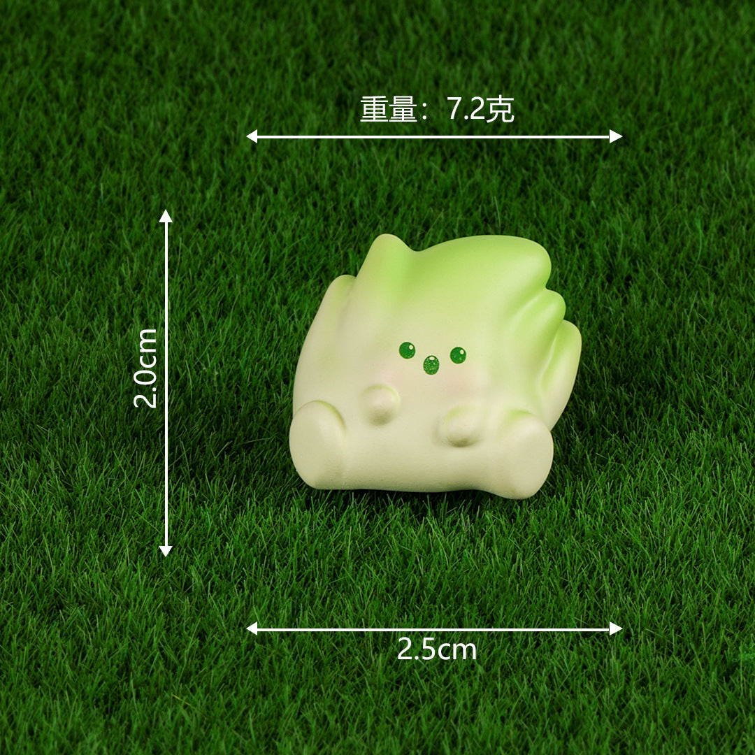树脂工艺品 可爱竹笋宝宝 微景观小摆件多肉盆栽造景配饰家居饰品