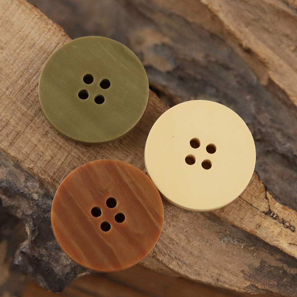 Bunli - DIY 10 Pack Engraved Round Button