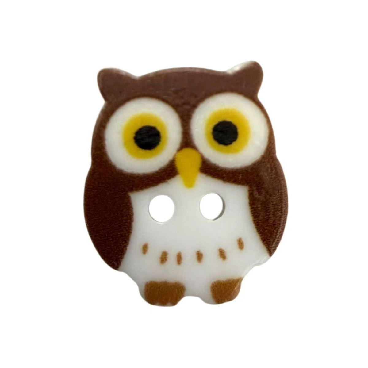 Bunli - DIY 10 Pack Owl Shape Two Hole Button