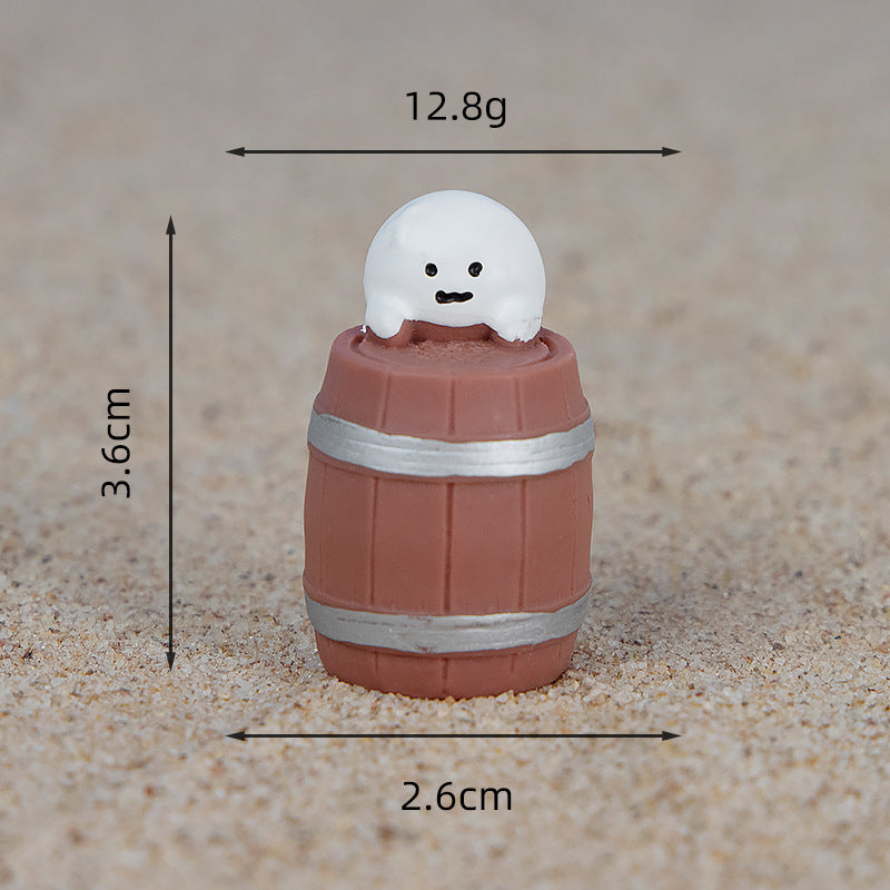 Objella - Pirate Ghost Treasure Miniature Ornament