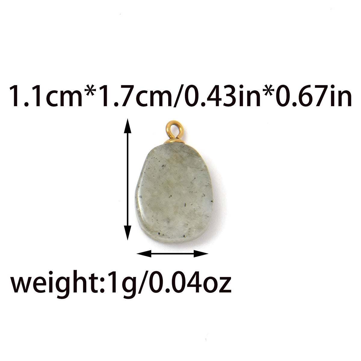 Elvane - Irregular Polished Pendant Only