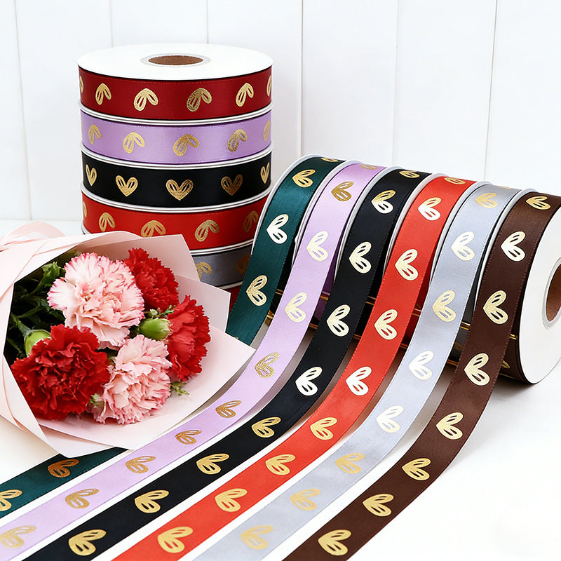 Rivora - Foil Heart Gift Ribbon