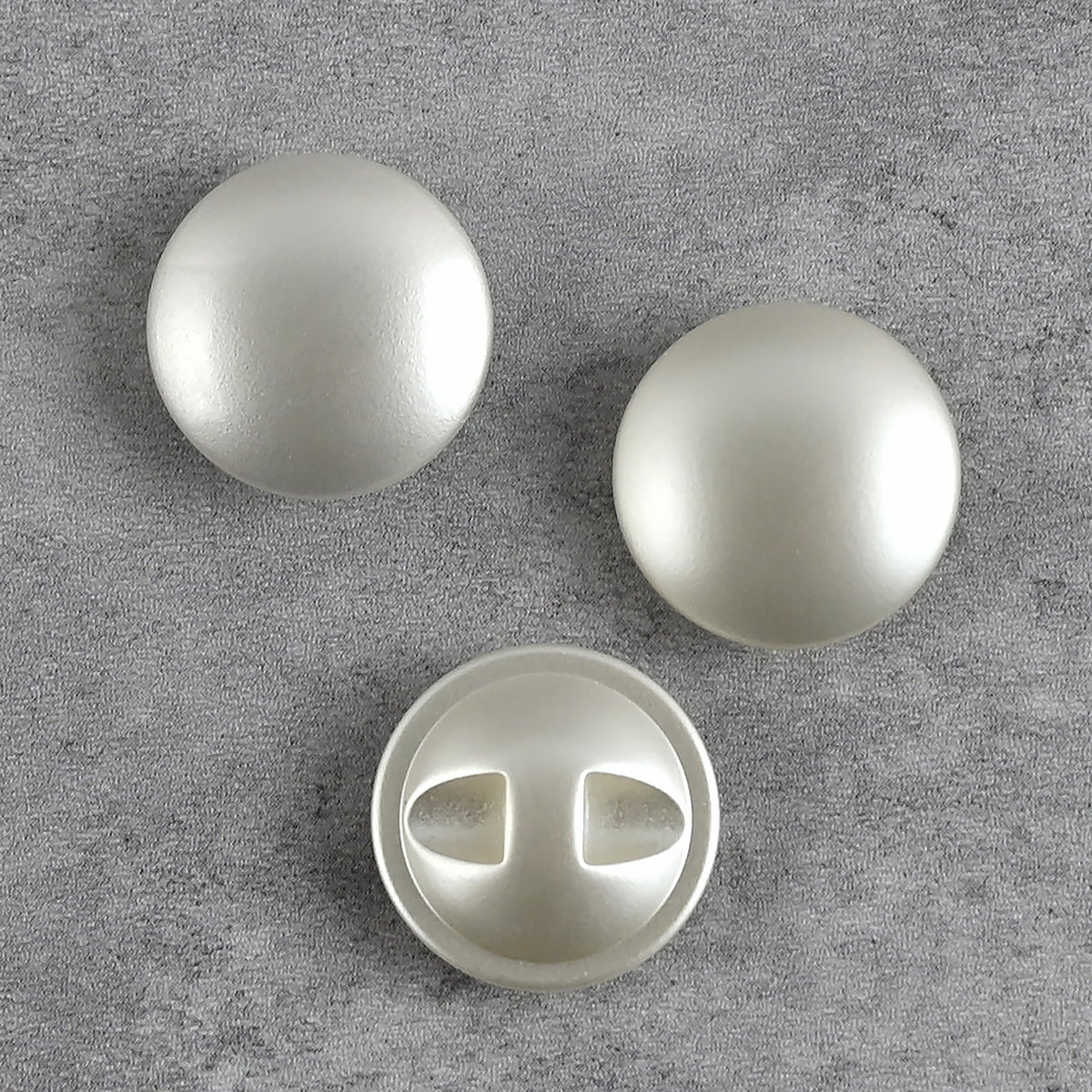 Bunli - DIY 10 Pack Glossy Round Shank Button