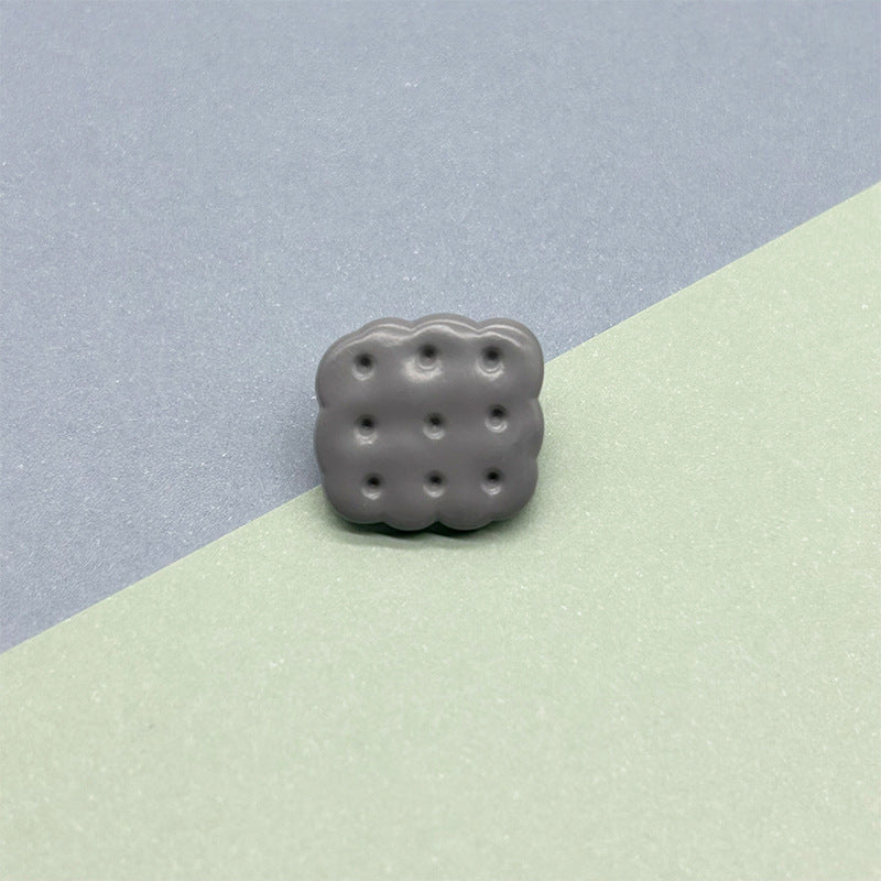 可爱饼干造型纽扣 彩色高脚不规则钮扣毛衣针织开衫外套装饰扣