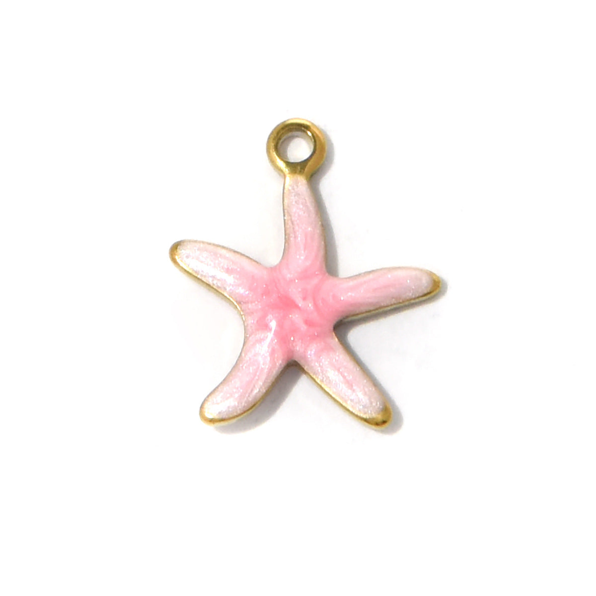 Elvane - Color-Accented Starfish Pendant Only