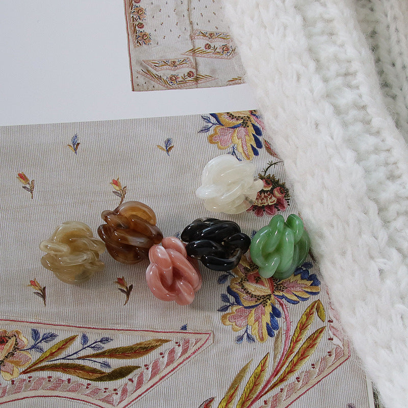 Bunli - DIY 10 Pack Irregular Chain Motif Button