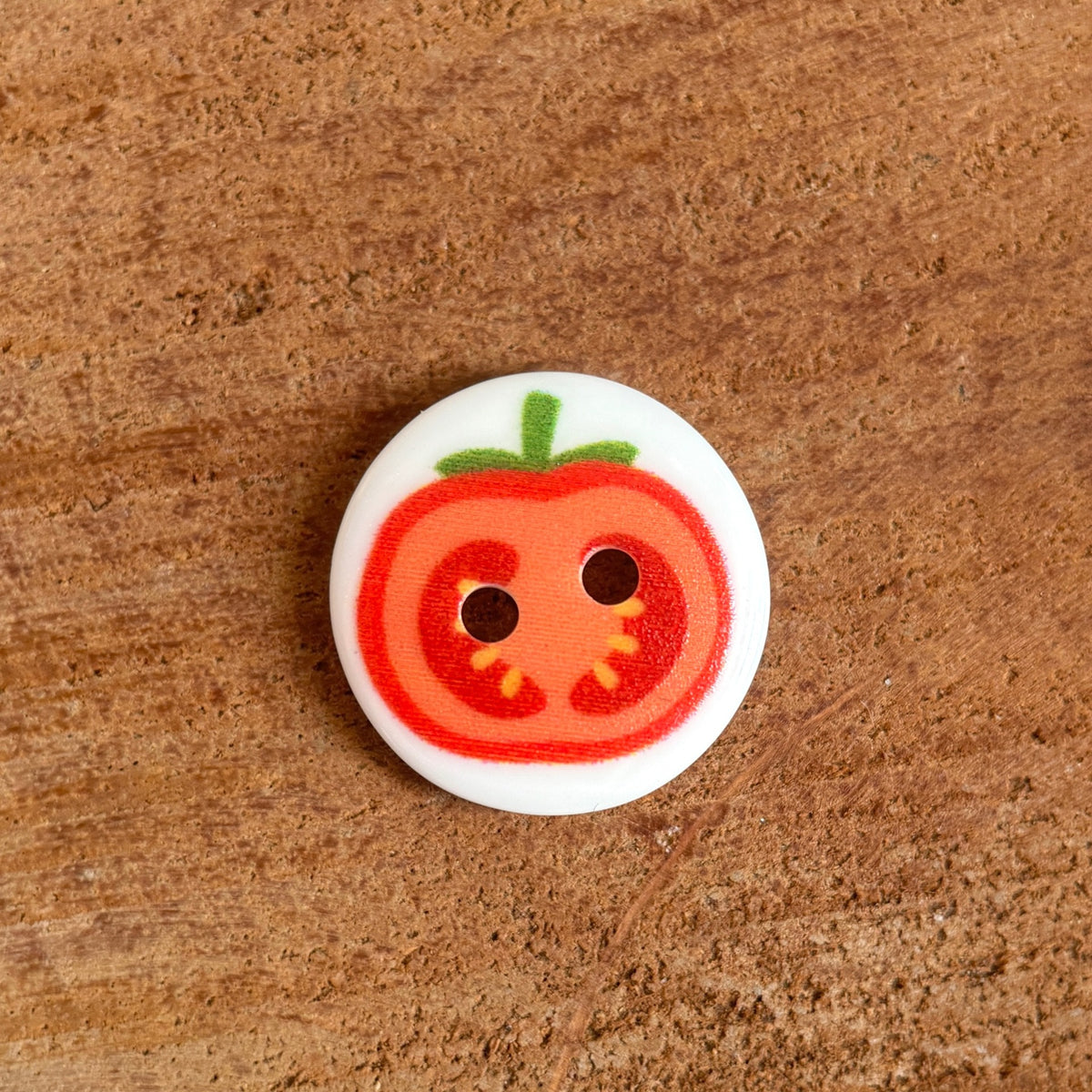 Bunli - DIY 10 Pack Colorful Fruit-Print Round Button