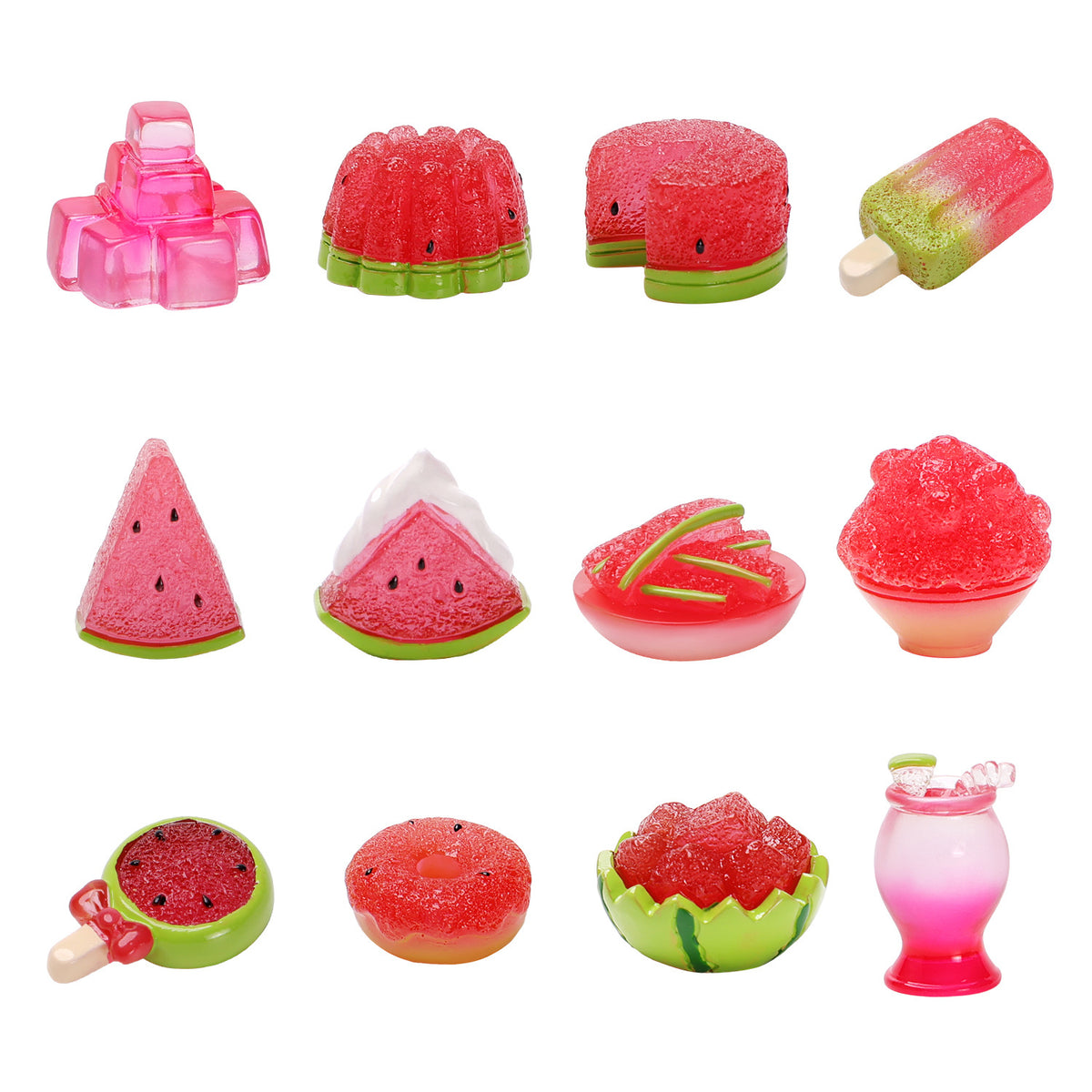 Objella - Watermelon Dessert Miniature Ornament