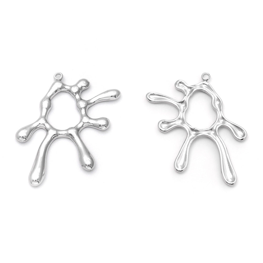 Elvane - Irregular Openwork Pendant Only