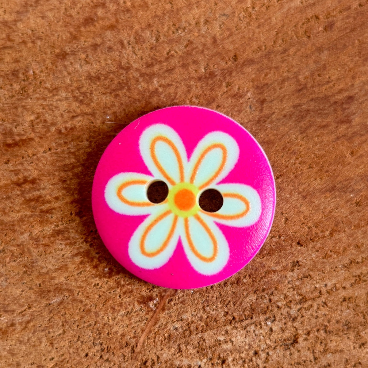 Bunli - DIY 10 Pack Colorful Mixed-Pattern Round Button