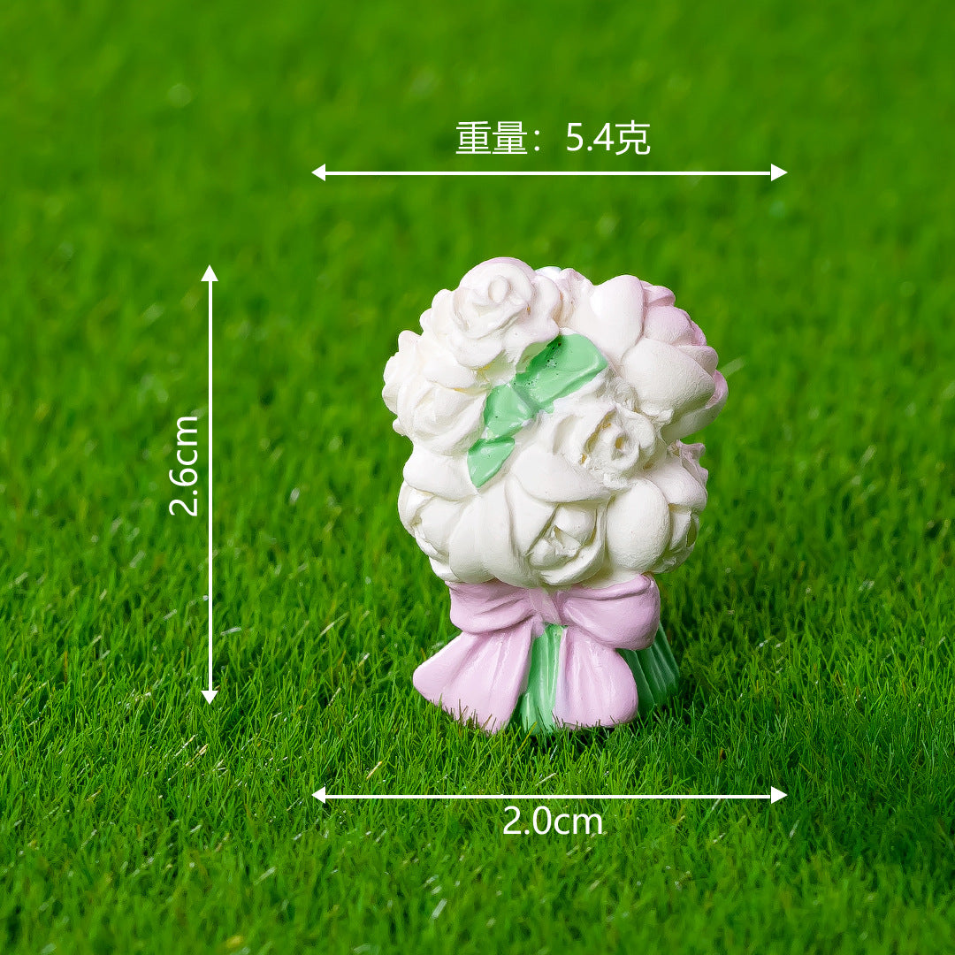 微景观创意摆件西式婚礼场景 diy装饰品微缩造景车载办公桌小摆件