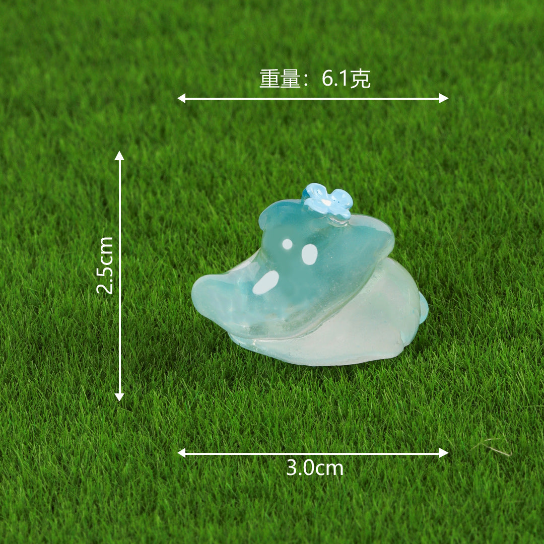 微景观创意仿真夜光小蘑菇多肉盆栽园艺造景装饰品配件迷你小摆件