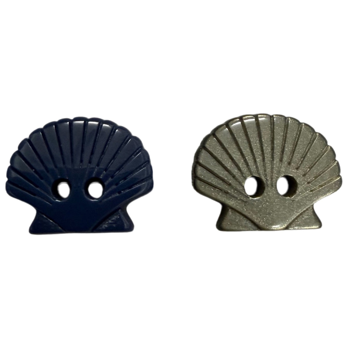 Bunli - DIY 10 Pack Shell Shape Two Hole Button
